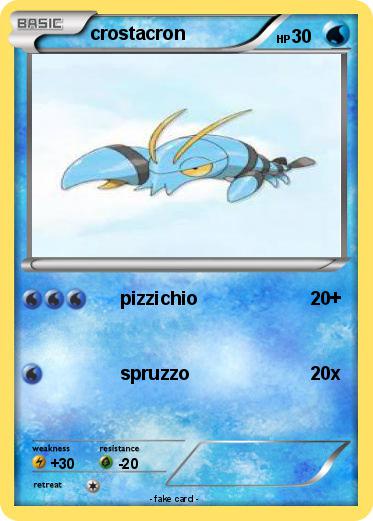 Pokemon crostacron