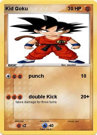 Pokemon Kid Goku