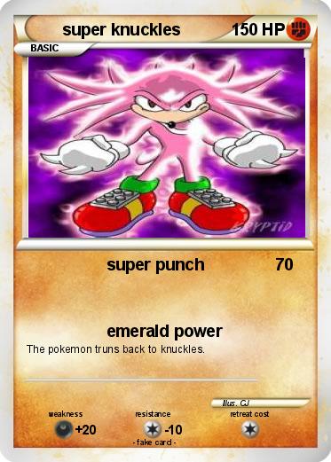 Pokemon super knuckles