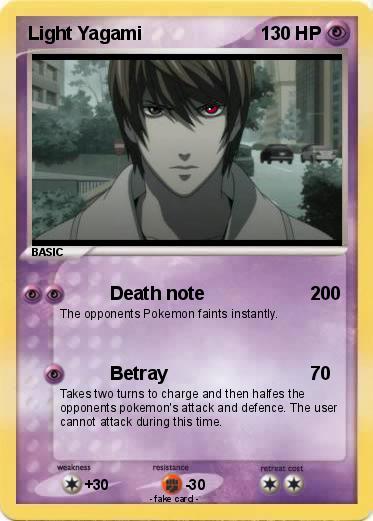 Pokemon Light Yagami