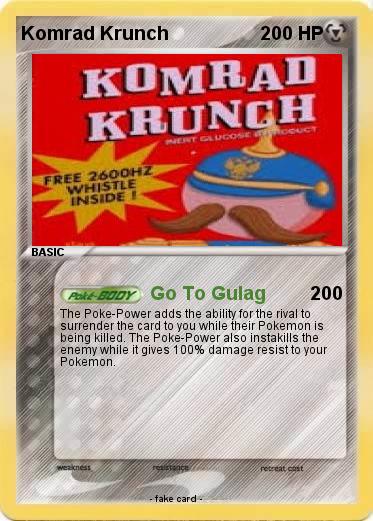 Pokemon Komrad Krunch