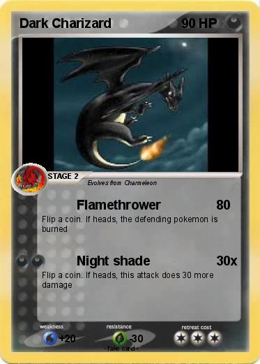 Pokemon Dark Charizard