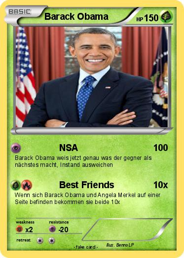 Pokemon Barack Obama