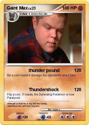 Pokemon Gaint Max