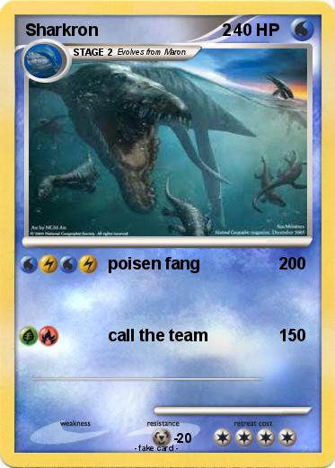 Pokemon Sharkron                           2                                                   240