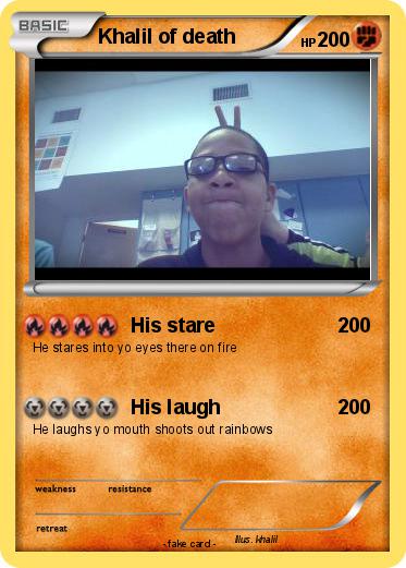 Pokemon Khalil of death
