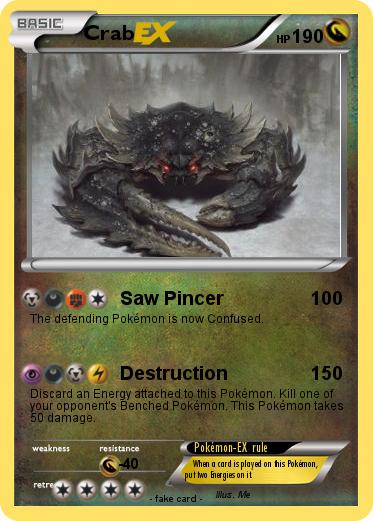 Pokemon Crab