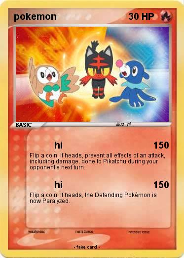 Pokemon pokemon
