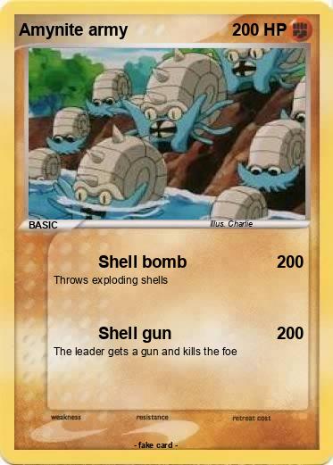 Pokemon Amynite army