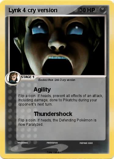 Pokemon Lynk 4 cry version