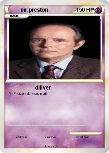 Pokemon mr.preston