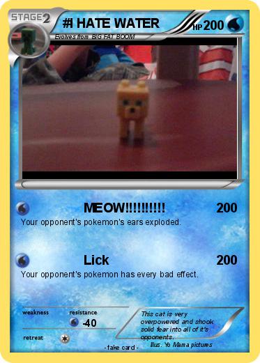 Pokemon #I HATE WATER
