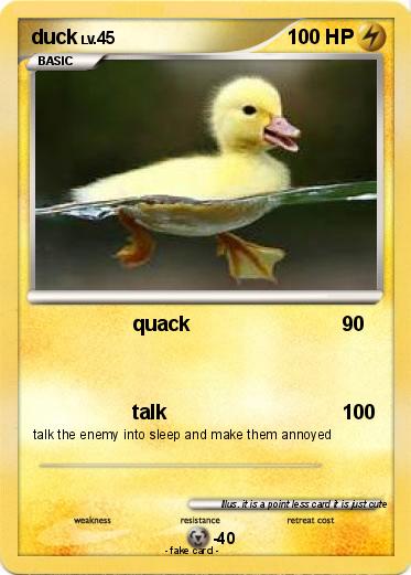 Pokemon duck