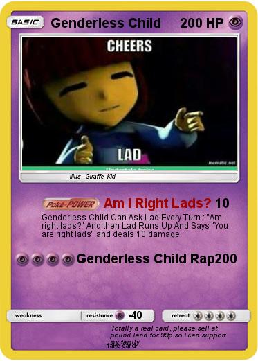 Pokemon Genderless Child