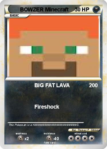 Pokemon BOWZER Minecraft