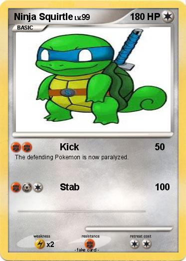Pokemon Ninja Squirtle