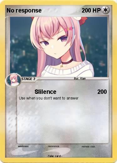 Pokemon No response