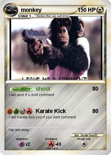 Pokemon monkey