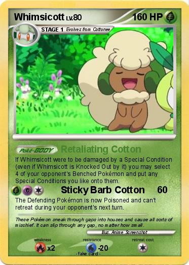 Pokemon Whimsicott