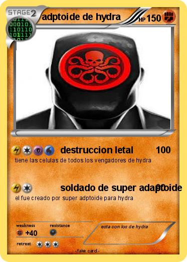 Pokemon adptoide de hydra