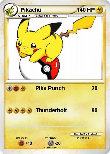 Pokemon Pikachu