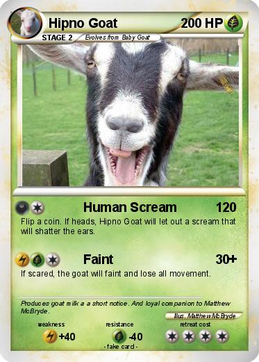 Pokemon Hipno Goat