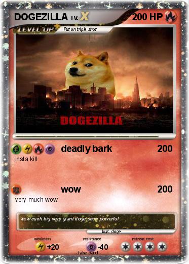 Pokemon DOGEZILLA