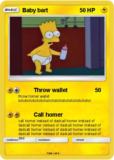 Pokemon Baby bart