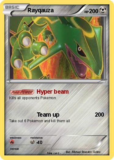 Pokemon Rayqauza