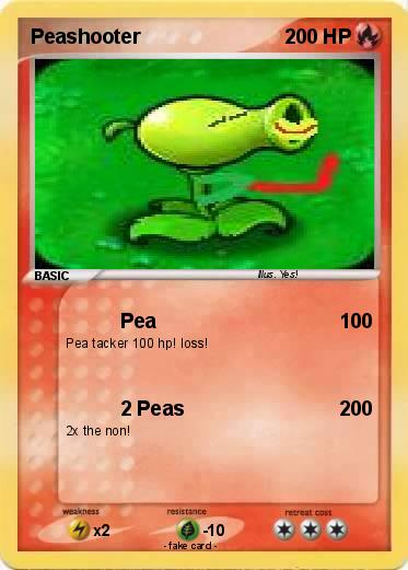 Pokemon Peashooter
