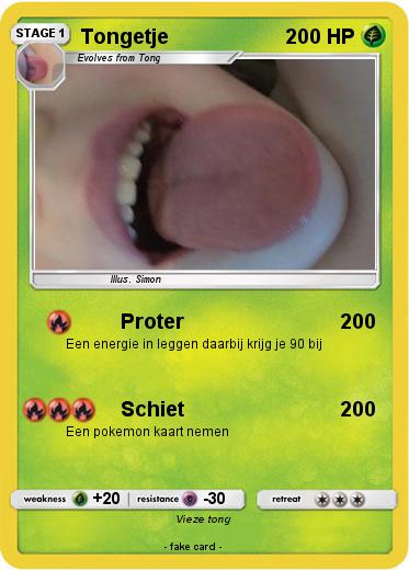 Pokemon Tongetje