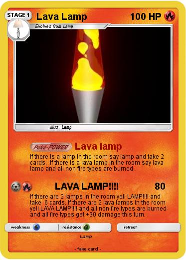 Pokemon Lava Lamp