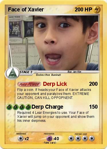 Pokemon Face of Xavier