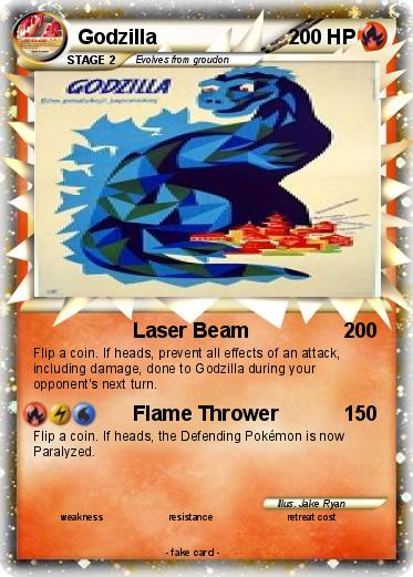 Pokemon Godzilla