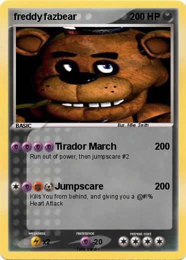 Pokemon freddy fazbear