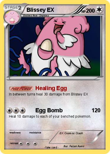 Pokemon Blissey EX