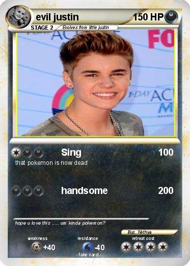 Pokemon evil justin