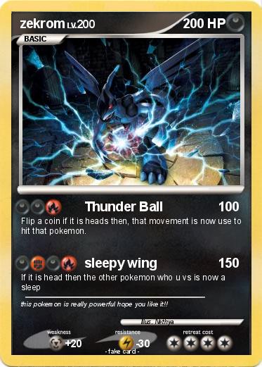 Pokemon zekrom