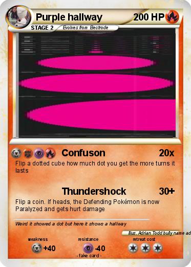 Pokemon Purple hallway