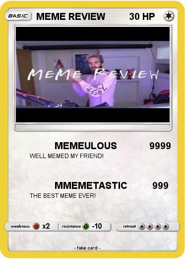Pokemon MEME REVIEW