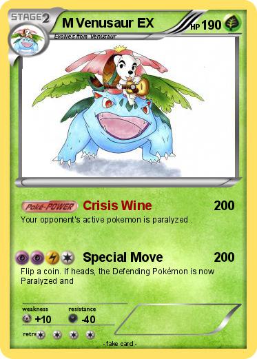Pokemon M Venusaur EX
