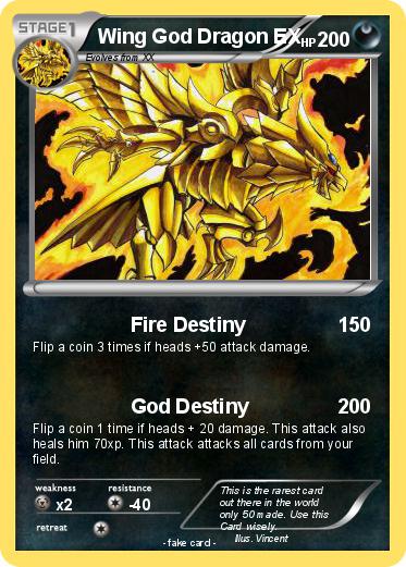 Pokemon Wing God Dragon EX