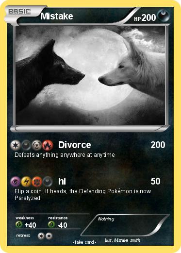 Pokemon Mistake