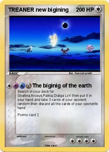 Pokemon TREANER new bigining