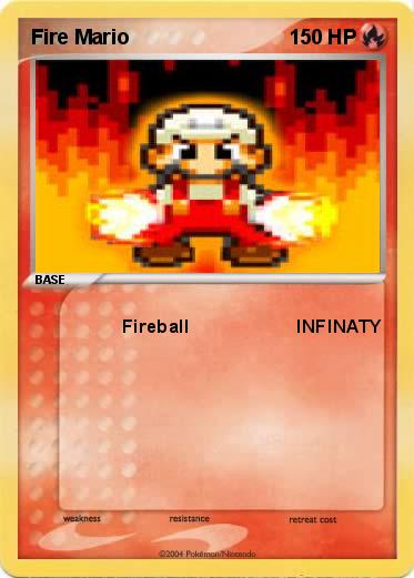 Pokemon Fire Mario