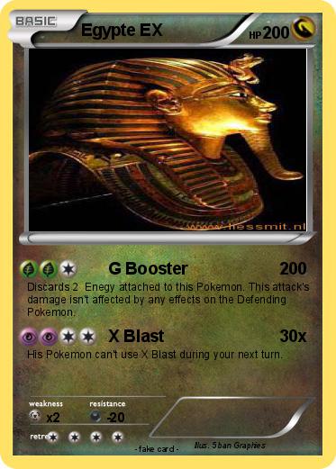 Pokemon Egypte EX