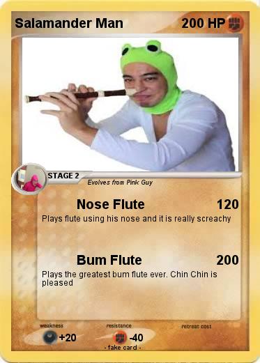 Pokemon Salamander Man