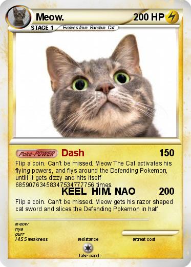 Pokemon Meow.