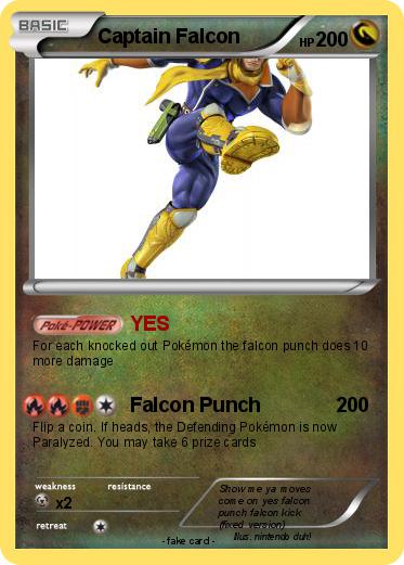 Pokemon Captain Falcon