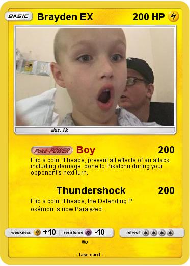 Pokemon Brayden EX